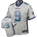 Youth Nike Dallas Cowboys &9 Tony Romo Elite Grey Drift Fashion NFL Jersey