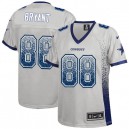 Women Nike Dallas Cowboys &88 Dez Bryant Elite Grey Drift Fashion NFL Jersey