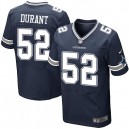 Men Nike Dallas Cowboys &52 Justin Durant Elite Navy Blue Team Color NFL Jersey