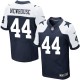 Men Nike Dallas Cowboys &44 Robert Newhouse Elite Navy Blue Throwback Alternate NFL Jersey