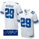 Men Nike Dallas Cowboys &29 DeMarco Murray Elite White Autographed NFL Jersey