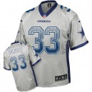 Men Nike Dallas Cowboys &33 Tony Dorsett Elite Grey Drift Fashion NFL Jersey