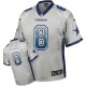Men Nike Dallas Cowboys &8 Troy Aikman Elite Grey Drift Fashion NFL Jersey