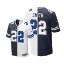 Men Nike Dallas Cowboys &22 Emmitt Smith Elite Team/Road Two Tone NFL Jersey