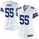 Women Nike Dallas Cowboys &55 Edgar Jones Elite White NFL Jersey