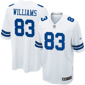 Jeunes Cowboys de Dallas Nike # 83 Terrance Williams Élite blanc NFL Maillot Magasin