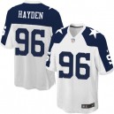 Youth Nike Dallas Cowboys &96 Nick Hayden Elite White Throwback Alternate NFL Jersey
