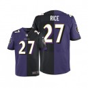 Men Nike Baltimore Ravens &27 Ray Rice Elite Team/Alternate Two Tone NFL Jersey