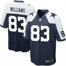 Youth Nike Dallas Cowboys &83 Terrance Williams Elite Navy Blue Throwback Alternate NFL Jersey