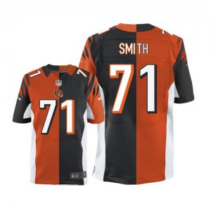 Hommes Nike Cincinnati Bengals # 71 Andre Smith élite Team/remplaçant deux tonnes NFL Maillot Magasin