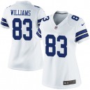 Women Nike Dallas Cowboys &83 Terrance Williams Elite White NFL Jersey