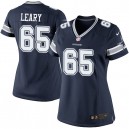 Women Nike Dallas Cowboys &65 Ronald Leary Elite Navy Blue Team Color NFL Jersey