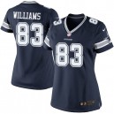 Women Nike Dallas Cowboys &83 Terrance Williams Elite Navy Blue Team Color NFL Jersey