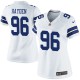 Women Nike Dallas Cowboys &96 Nick Hayden Elite White NFL Jersey