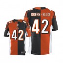 Men Nike Cincinnati Bengals &42 BenJarvus Green-Ellis Elite Team/Alternate Two Tone NFL Jersey