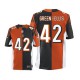 Hommes Nike Cincinnati Bengals # 42 BenJarvus Green-Ellis élite Team/remplaçant deux tonnes NFL Maillot Magasin