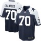 Youth Nike Dallas Cowboys &98 Tyrone Crawford Elite Navy Blue Throwback Alternate NFL Jersey