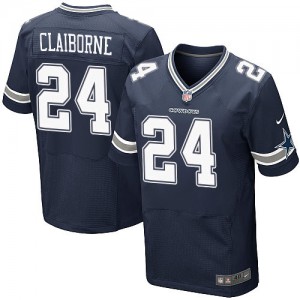 Hommes Nike Dallas Cowboys # 24 Morris Claiborne Élite bleu marine équipe NFL Maillot Magasin de couleur Hommes Nike Dallas Cowboys # 24 Morris Claiborne Élite bleu marine équipe NFL Maillot Magasin de couleur