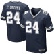 Men Nike Dallas Cowboys &24 Morris Claiborne Elite Navy Blue Team Color NFL Jersey
