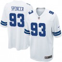 Youth Nike Dallas Cowboys &93 Anthony Spencer Elite White NFL Jersey