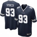Youth Nike Dallas Cowboys &93 Anthony Spencer Elite Navy Blue Team Color NFL Jersey