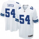 Youth Nike Dallas Cowboys &54 Bruce Carter Elite White NFL Jersey