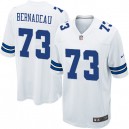 Youth Nike Dallas Cowboys &73 Mackenzy Bernadeau Elite White NFL Jersey