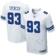 Men Nike Dallas Cowboys &93 Anthony Spencer Elite White NFL Jersey