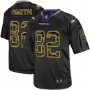 Men Nike Baltimore Ravens &82 Torrey Smith Elite Black Camo Fashion NFL Jersey