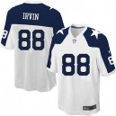 Youth Nike Dallas Cowboys &88 Michael Irvin Elite White Throwback Alternate NFL Jersey