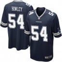 Youth Nike Dallas Cowboys &54 Chuck Howley Elite Navy Blue Team Color NFL Jersey