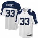 Youth Nike Dallas Cowboys &33 Tony Dorsett Elite White Throwback Alternate NFL Jersey