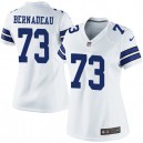 Women Nike Dallas Cowboys &73 Mackenzy Bernadeau Elite White NFL Jersey