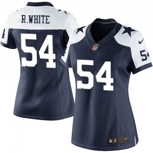 Femmes Nike Dallas Cowboys # 54 Randy Blanc Élite bleu marine Throwback alternent NFL Maillot Magasin Femmes Nike Dallas Cowboys # 54 Randy Blanc Élite bleu marine Throwback alternent NFL Maillot Magasin