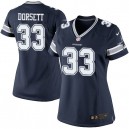 Women Nike Dallas Cowboys &33 Tony Dorsett Elite Navy Blue Team Color NFL Jersey
