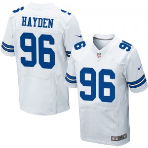 Hommes Nike Dallas Cowboys # 96 Nick Hayden Élite blanc NFL Maillot Magasin