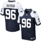 Men Nike Dallas Cowboys &96 Nick Hayden Elite Navy Blue Throwback Alternate NFL Jersey
