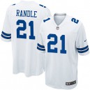 Youth Nike Dallas Cowboys &21 Joseph Randle Elite White NFL Jersey