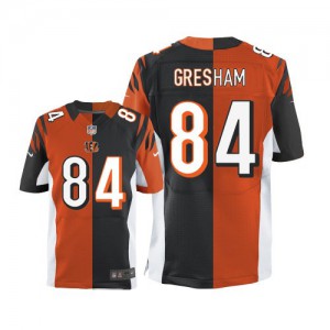 Hommes Nike Cincinnati Bengals # 84 Jermaine Gresham élite Team/remplaçant deux tonnes NFL Maillot Magasin