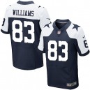 Men Nike Dallas Cowboys &83 Terrance Williams Elite Navy Blue Throwback Alternate NFL Jersey
