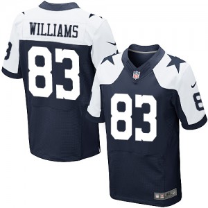 Hommes Nike Dallas Cowboys # 83 Terrance Williams Élite bleu marine Throwback alternent NFL Maillot Magasin Hommes Nike Dallas Cowboys # 83 Terrance Williams Élite bleu marine Throwback alternent NFL Maillot Magasin