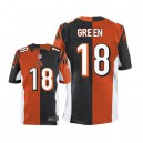 Men Nike Cincinnati Bengals &18 A.J. Green Elite Team/Alternate Two Tone NFL Jersey