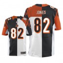 Men Nike Cincinnati Bengals &82 Marvin Jones Elite Team/Road Two Tone NFL Jersey