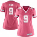 Women Nike Dallas Cowboys &9 Tony Romo Elite Pink NFL Jersey