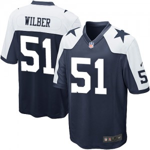 Jeunes Cowboys de Dallas Nike # 51 Kyle Wilber Élite bleu marine Throwback alternent NFL Maillot Magasin Jeunes Cowboys de Dallas Nike # 51 Kyle Wilber Élite bleu marine Throwback alternent NFL Maillot Magasin