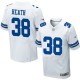 Men Nike Dallas Cowboys &38 Jeff Heath Elite White NFL Jersey