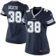 Women Nike Dallas Cowboys &38 Jeff Heath Elite Navy Blue Team Color NFL Jersey