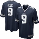 Youth Nike Dallas Cowboys &9 Tony Romo Elite Navy Blue Team Color NFL Jersey
