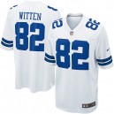 Youth Nike Dallas Cowboys &82 Jason Witten Elite White NFL Jersey