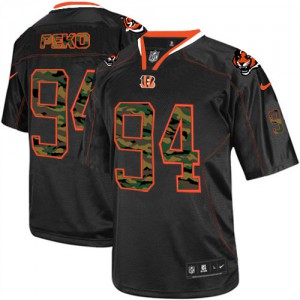Hommes Nike Cincinnati Bengals # 94 Domata Peko Élite noire Camo Fashion NFL Maillot Magasin Hommes Nike Cincinnati Bengals # 94 Domata Peko Élite noire Camo Fashion NFL Maillot Magasin